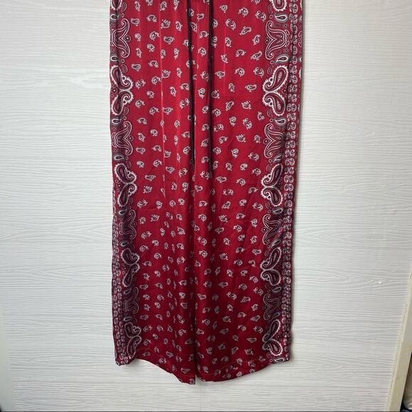 Michael Korda Red Handkerchief sleep pants Size 8 - Picture 3 of 8